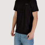 T-shirt Tommy Hilfiger Jeans TJM LINEAR Nero - Foto 2