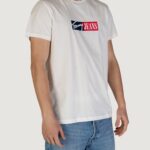 T-shirt Tommy Hilfiger Jeans TJM ENTRY GRAPHIC Panna - Foto 3