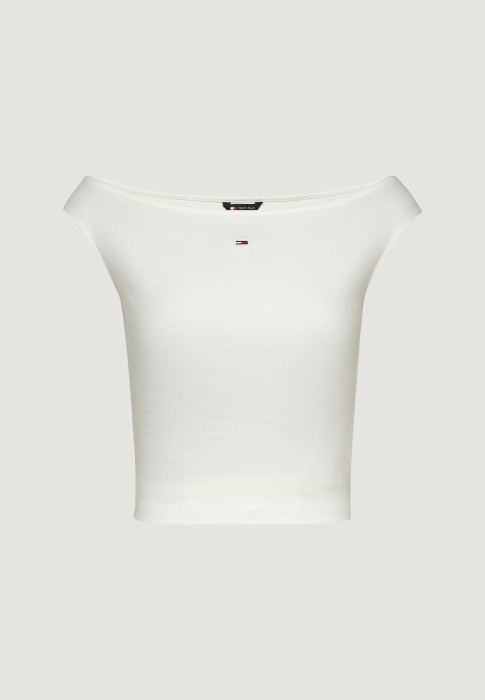 T-shirt Tommy Hilfiger Jeans TJW BOAT NECK TOP SS Panna - Foto 1