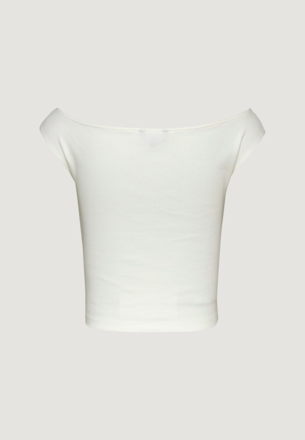 T-shirt Tommy Hilfiger Jeans TJW BOAT NECK TOP SS Panna - Foto 3