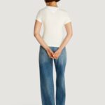 T-shirt Tommy Hilfiger Jeans TJW TONAL LINEA Panna - Foto 3