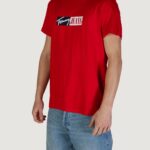 T-shirt Tommy Hilfiger Jeans TJM ENTRY GRAPHIC Rosso - Foto 2