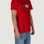 T-shirt Tommy Hilfiger Jeans TJM ENTRY GRAPHIC Rosso - Foto 3