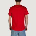 T-shirt Tommy Hilfiger Jeans TJM ENTRY GRAPHIC Rosso - Foto 4