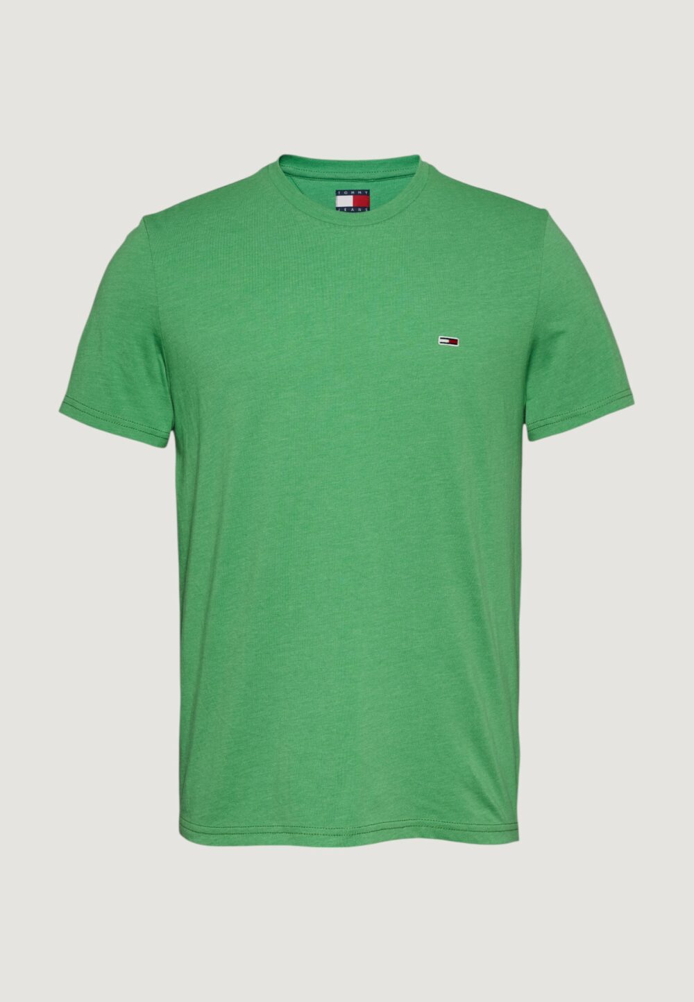 T-shirt Tommy Hilfiger Jeans TJM JASPE HTR Verde - Foto 1