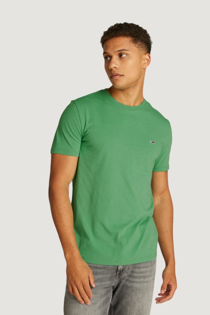 T-shirt Tommy Hilfiger TJM JASPE HTR Verde