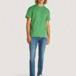 T-shirt Tommy Hilfiger Jeans TJM REG BADGE TEE Verde - Foto 2