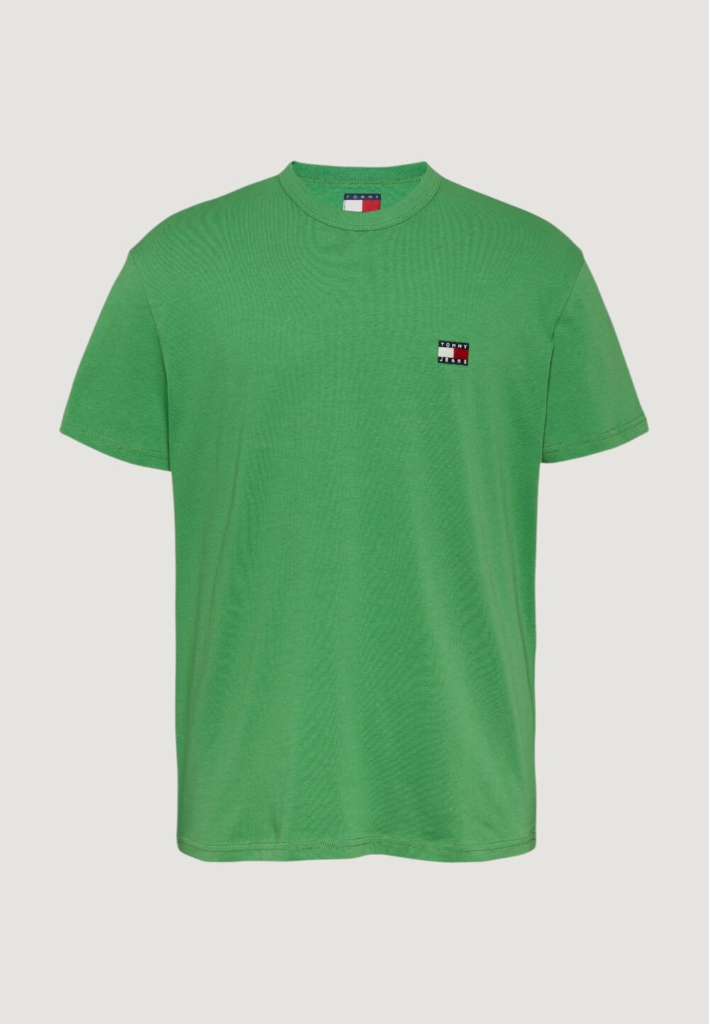 T-shirt Tommy Hilfiger Jeans TJM REG BADGE TEE Verde - Foto 4