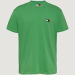 T-shirt Tommy Hilfiger Jeans TJM REG BADGE TEE Verde - Foto 4