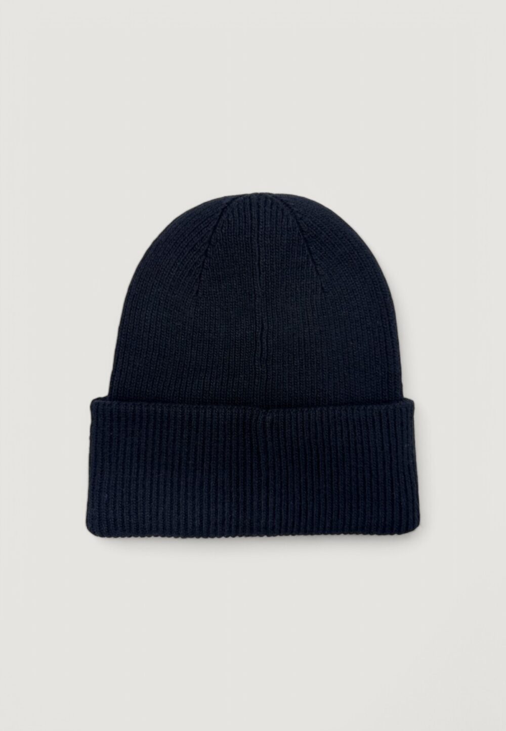 Berretto Calvin Klein FINE RIB BEANIE Nero - Foto 3
