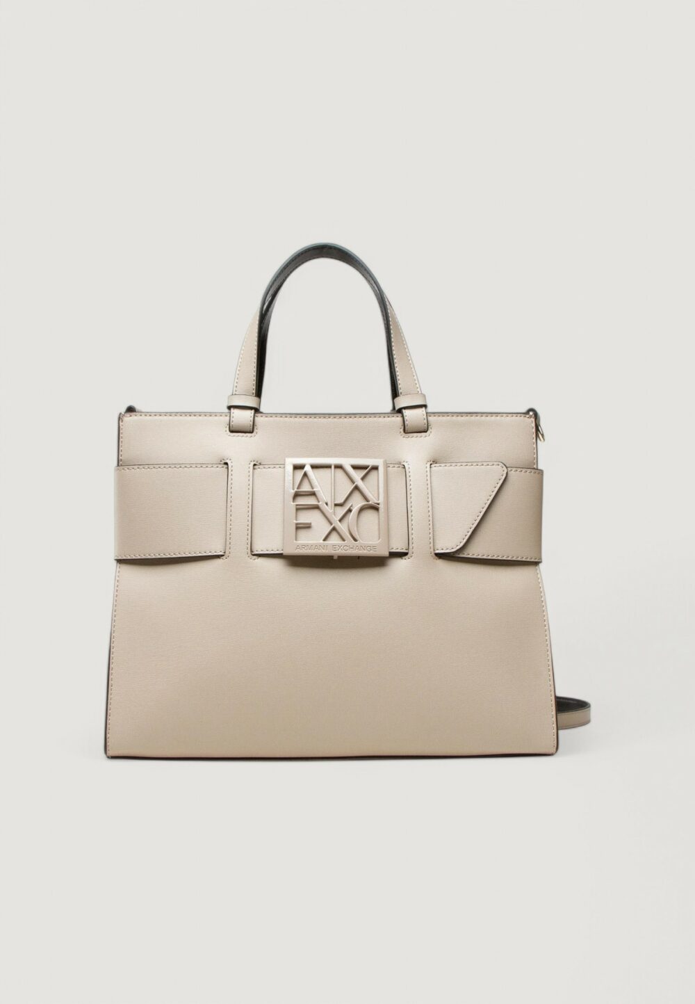 Borsa Armani Exchange  Beige - Bianco - Foto 1