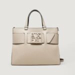 Borsa Armani Exchange  Beige - Bianco - Foto 1