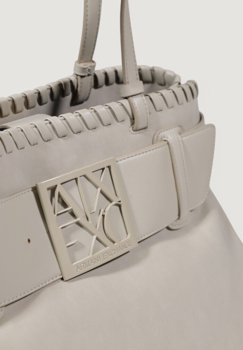 Borsa Armani Exchange SHOPPING Beige chiaro - Foto 5