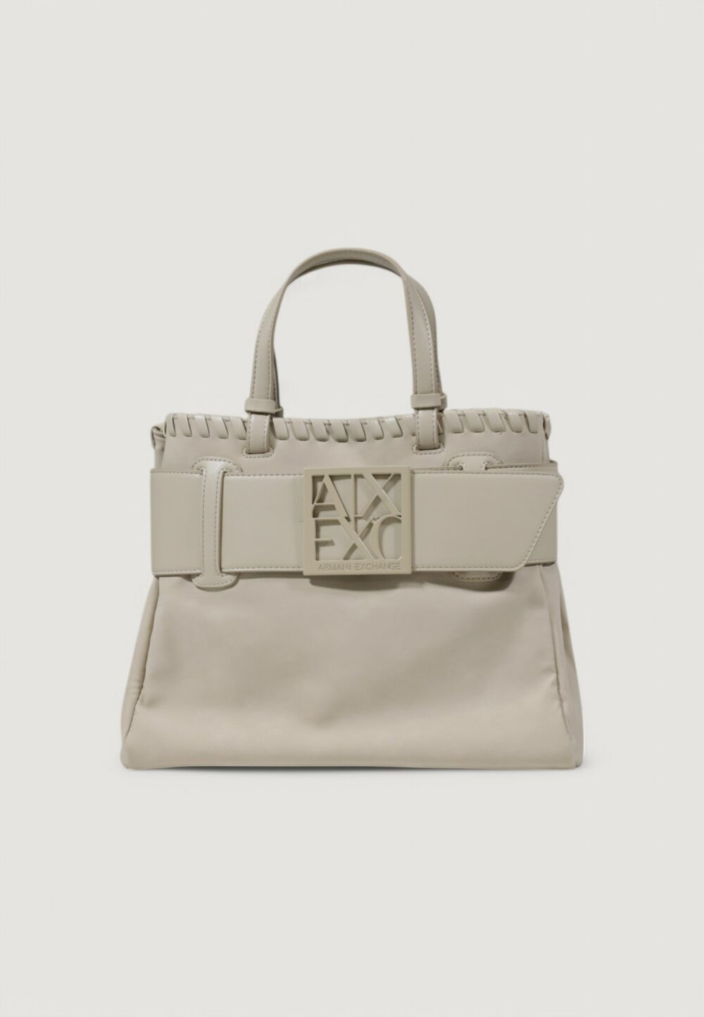 Borsa Armani Exchange SHOPPING Beige chiaro - Foto 4