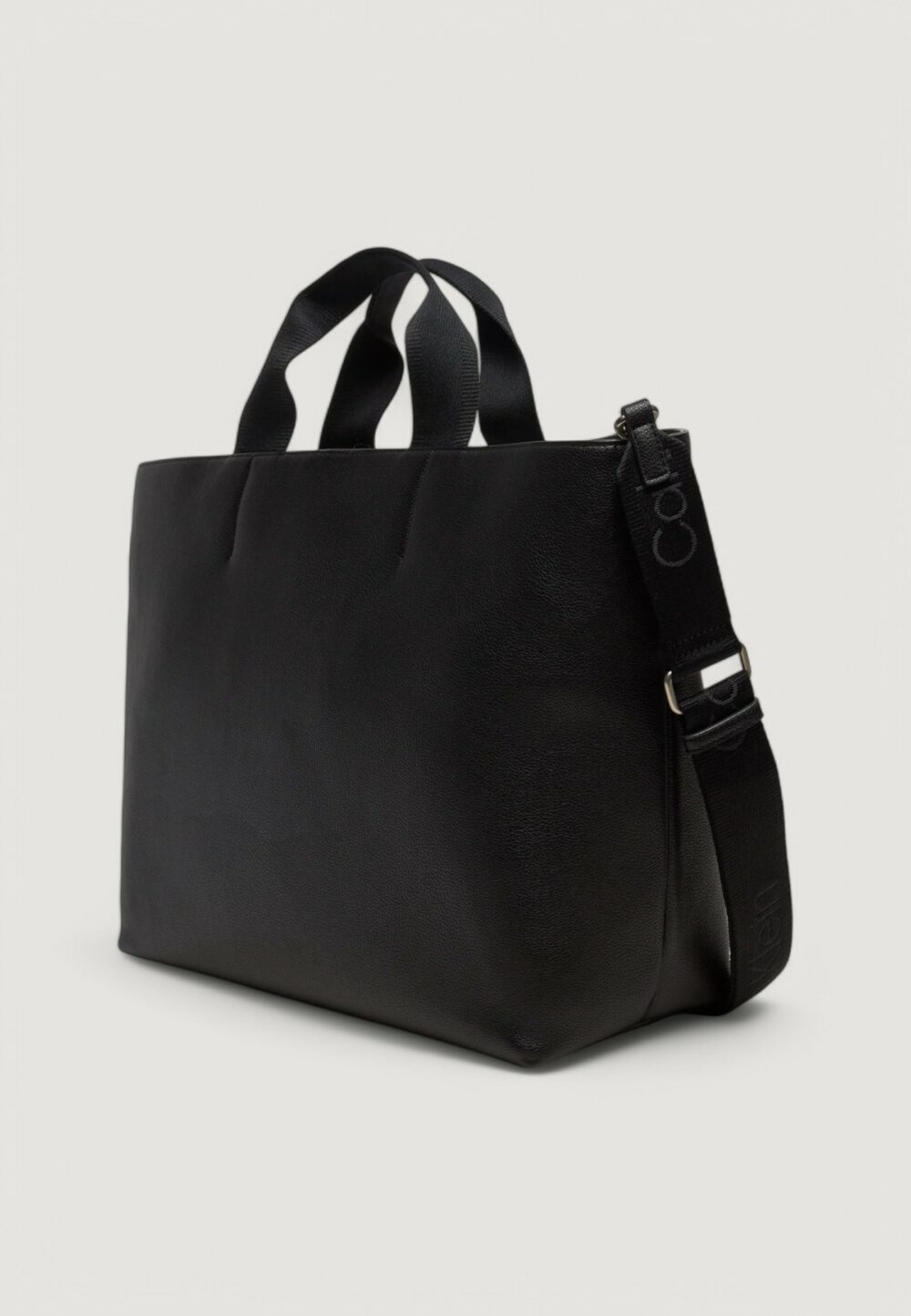 Borsa Calvin Klein OVER WEBBING TOTE PU Nero - Foto 2