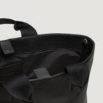 Borsa Calvin Klein OVER WEBBING TOTE PU Nero - Foto 4