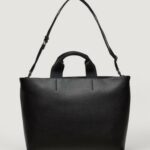 Borsa Calvin Klein OVER WEBBING TOTE PU Nero - Foto 5