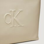 Borsa Calvin Klein SCULPTED SLIM TOTE34 DEBOSS Panna - Foto 2