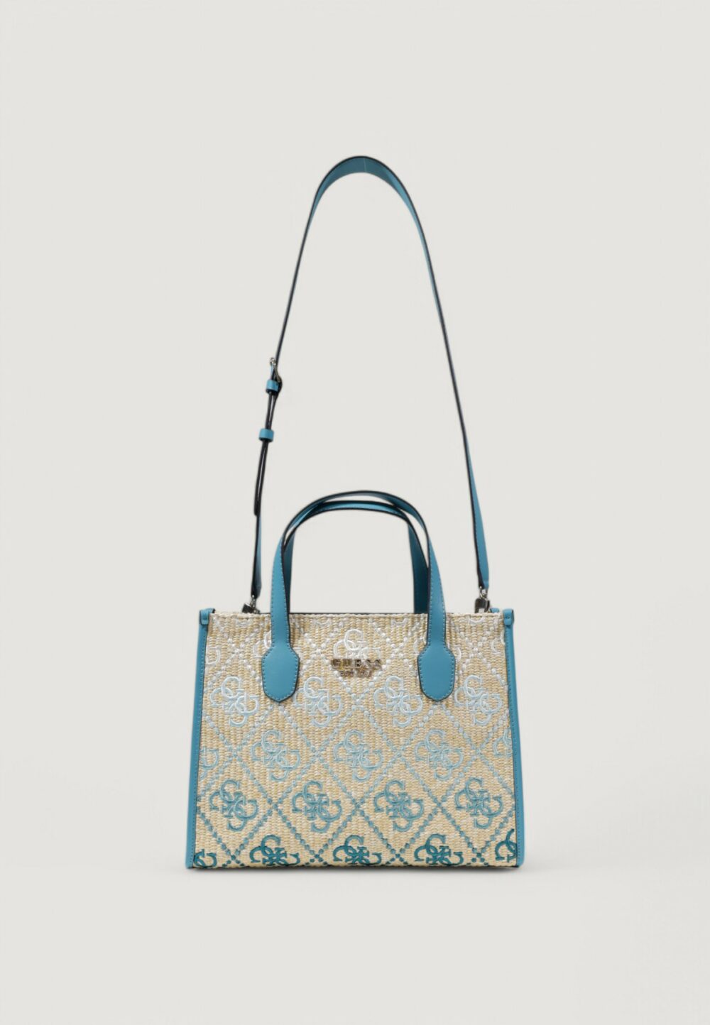 Borsa Guess SILVANA 2 COMP TOTE Tiffany - Foto 1