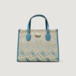 Borsa Guess SILVANA 2 COMP TOTE Tiffany - Foto 2