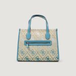 Borsa Guess SILVANA 2 COMP TOTE Tiffany - Foto 5