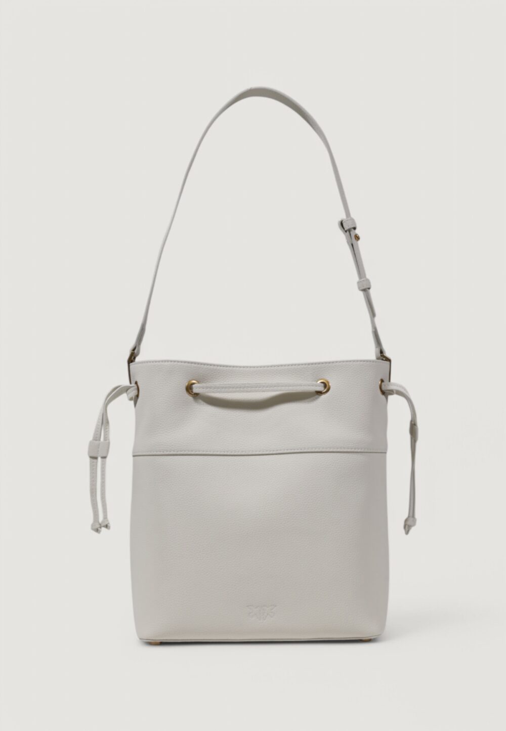 Borsa Pinko SECCHIELLO CLASSIC PELLE BOTTA Bianco - Foto 4