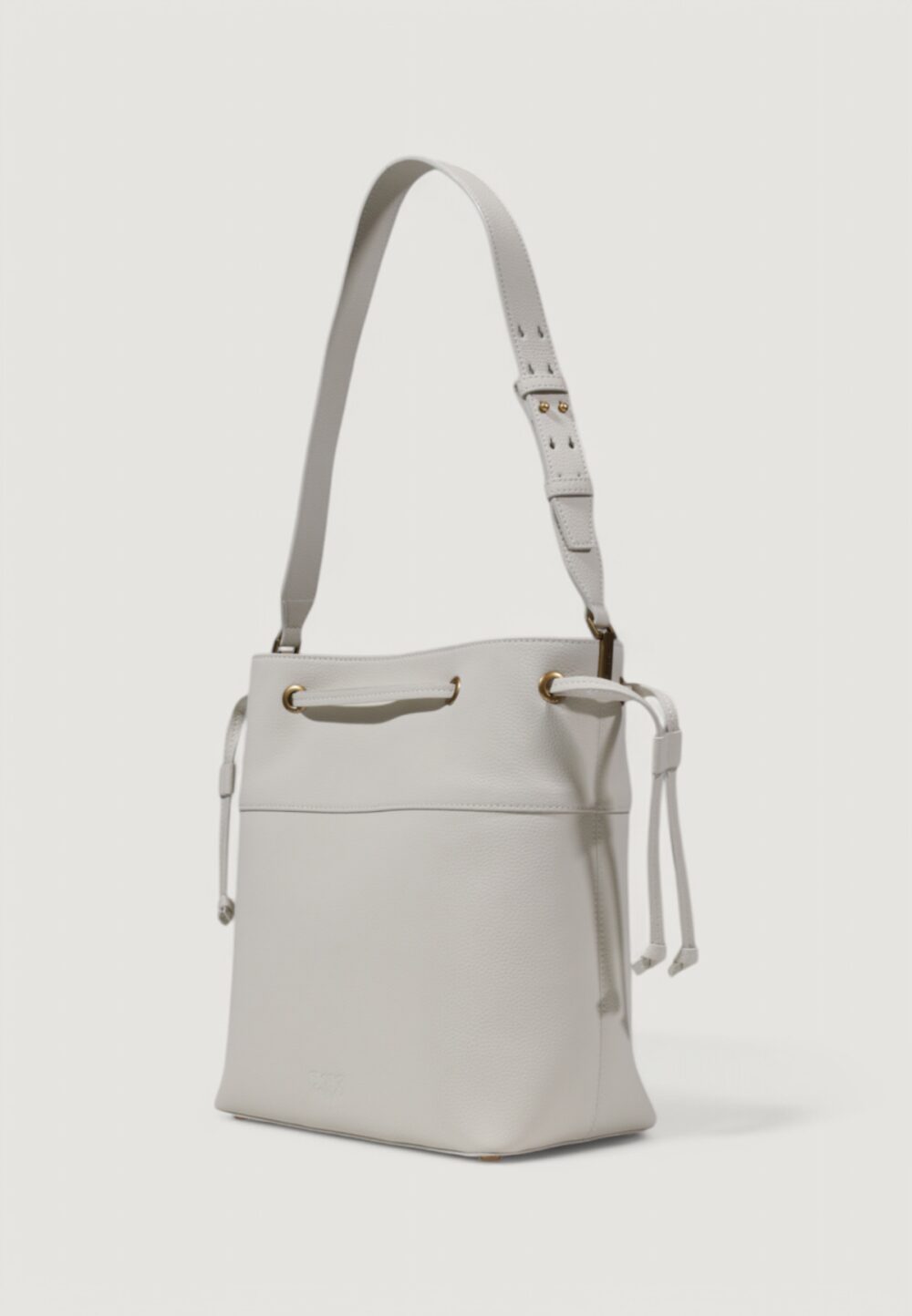 Borsa Pinko SECCHIELLO CLASSIC PELLE BOTTA Bianco - Foto 5