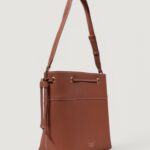 Borsa Pinko SECCHIELLO CLASSIC PELLE BOTTA Mattone - Foto 5