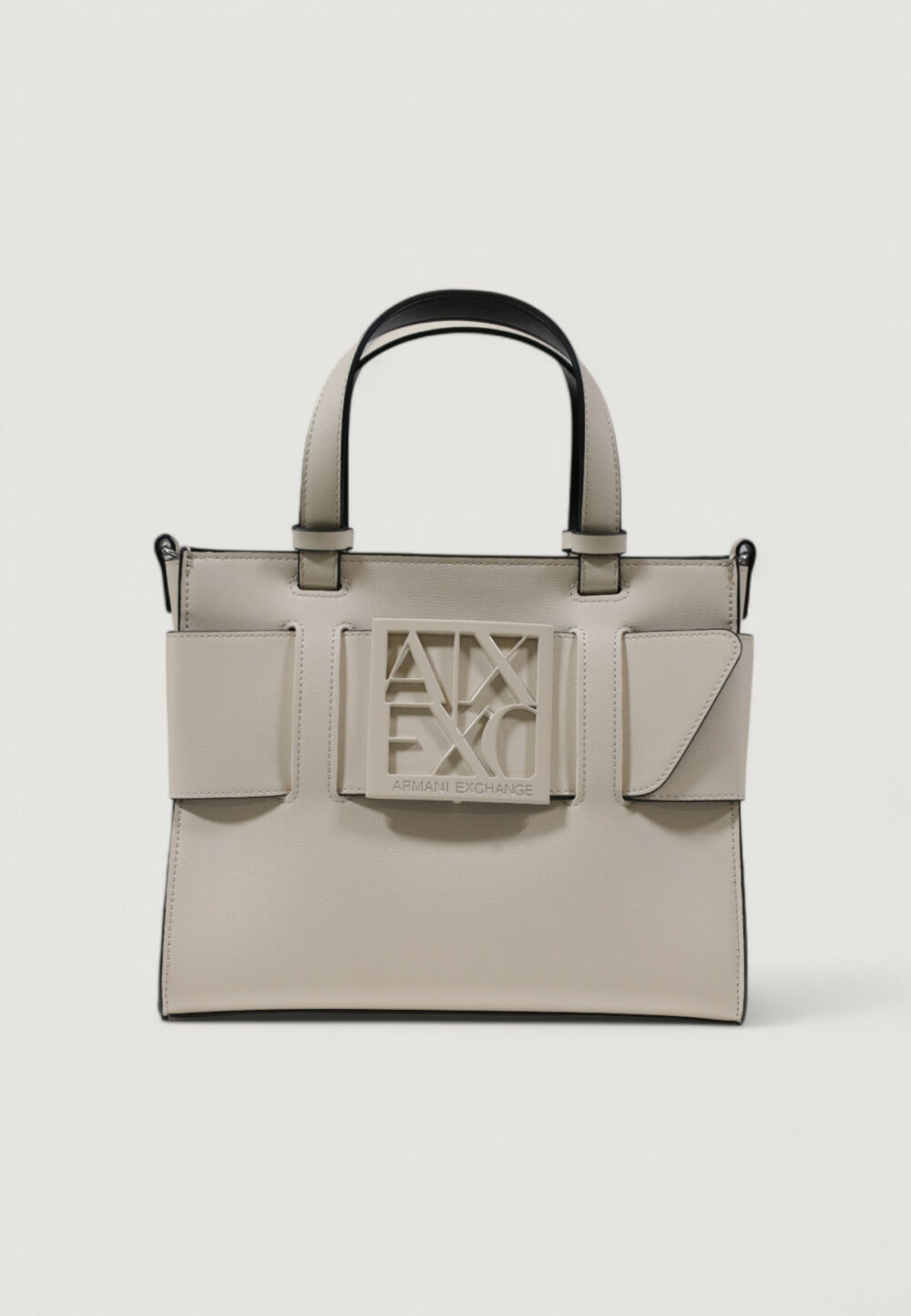 Borsa Armani Exchange  Beige chiaro - Foto 2