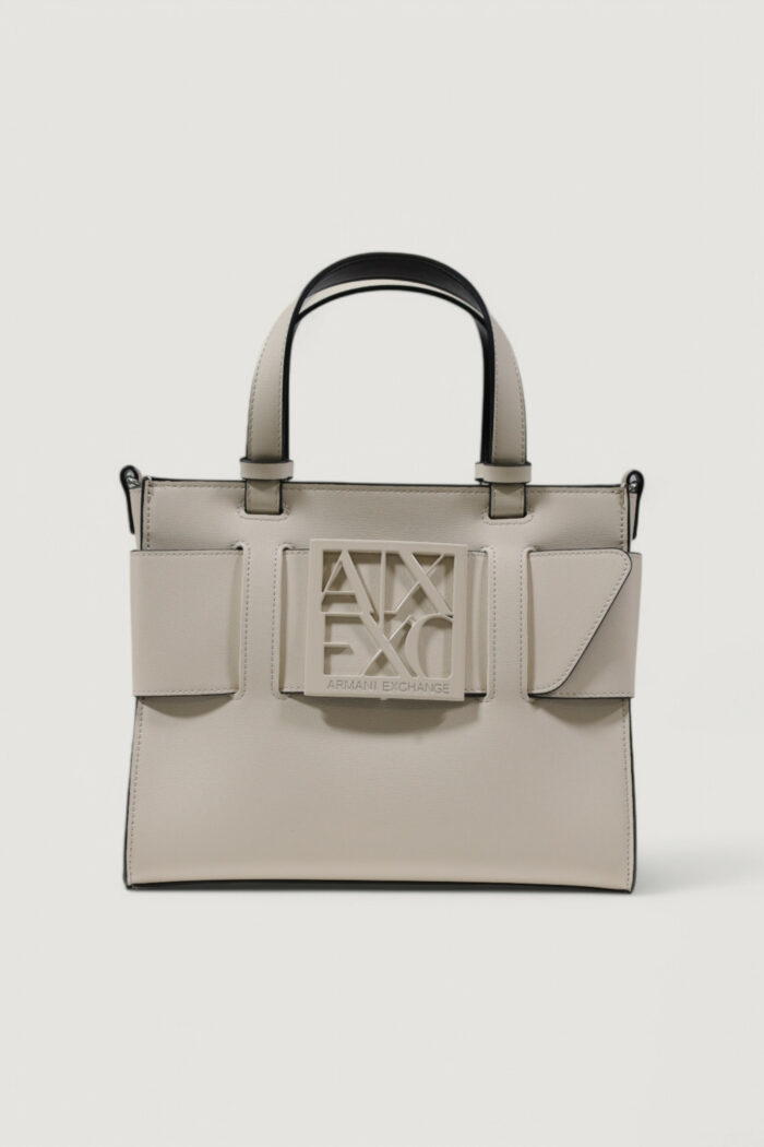 Borsa Armani Exchange  Beige chiaro – 942690 0A874