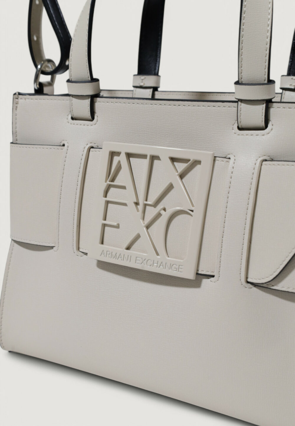 Borsa Armani Exchange  Beige chiaro - Foto 3