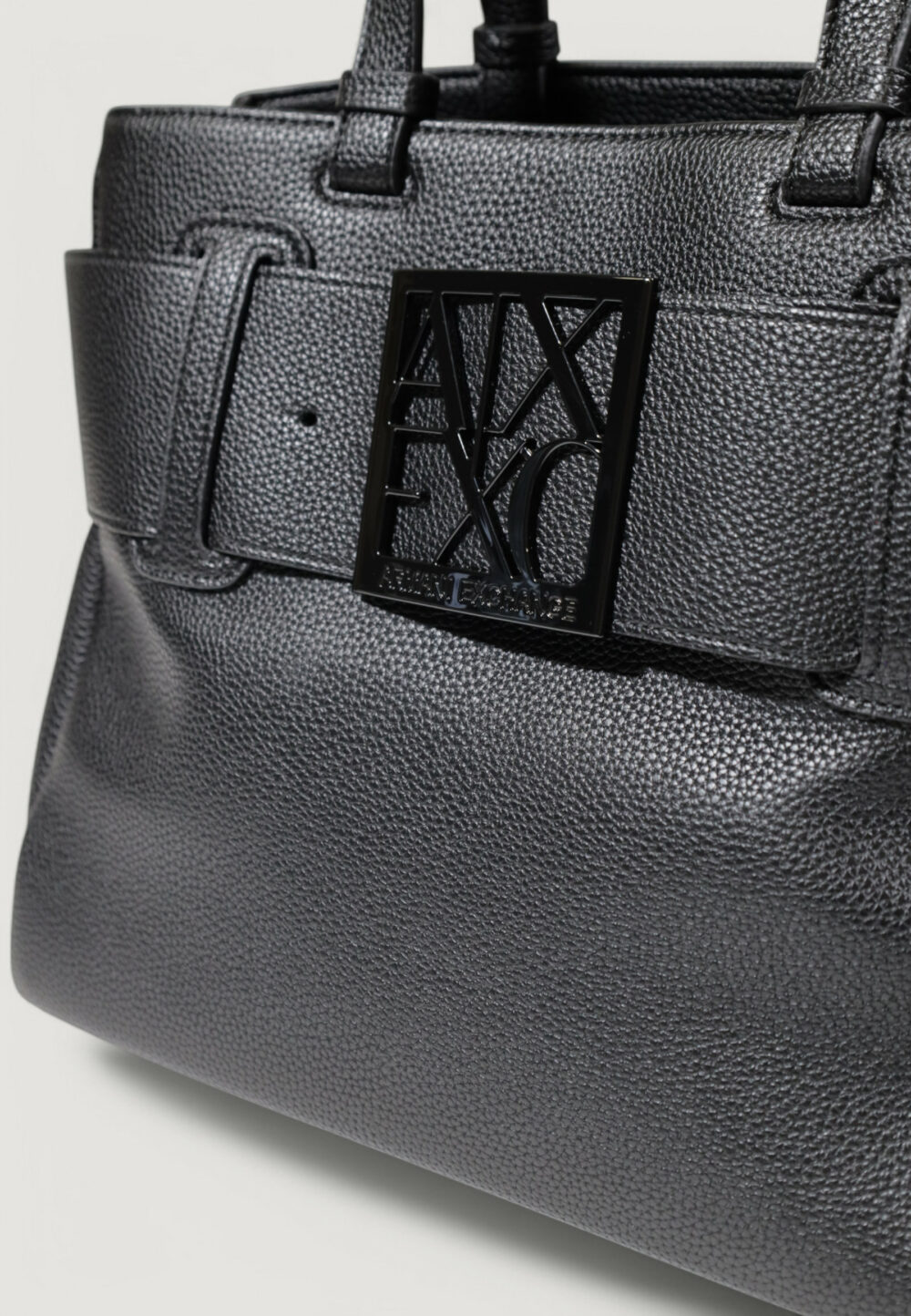 Borsa Armani Exchange SHOPPING Nero - Foto 3