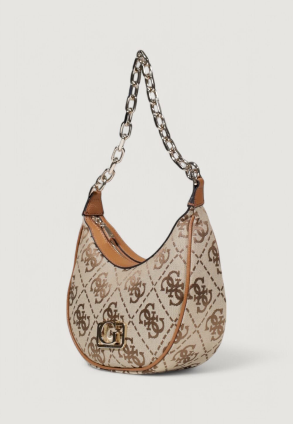 Borsa Guess CIRCE HOBO SHOULDER Beige - Foto 4