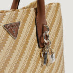 Borsa Guess EMELDA CROSSBODY Beige - Foto 3