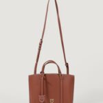 Borsa Pinko CARRIE SHOPPER CLASSIC PELLE Mattone - Foto 1