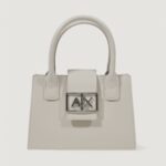 Borsa Armani Exchange SHOPPING Grigio Chiaro - Foto 2