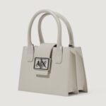 Borsa Armani Exchange SHOPPING Grigio Chiaro - Foto 3