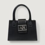 Borsa Armani Exchange SHOPPING Nero - Foto 2