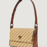 Borsa Guess EMELDA CROSSBODY Beige scuro - Foto 2