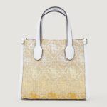 Borsa Guess SILVANA MINI 2 COMP TOTE Bianco - Foto 4