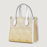 Borsa Guess SILVANA MINI 2 COMP TOTE Bianco - Foto 5