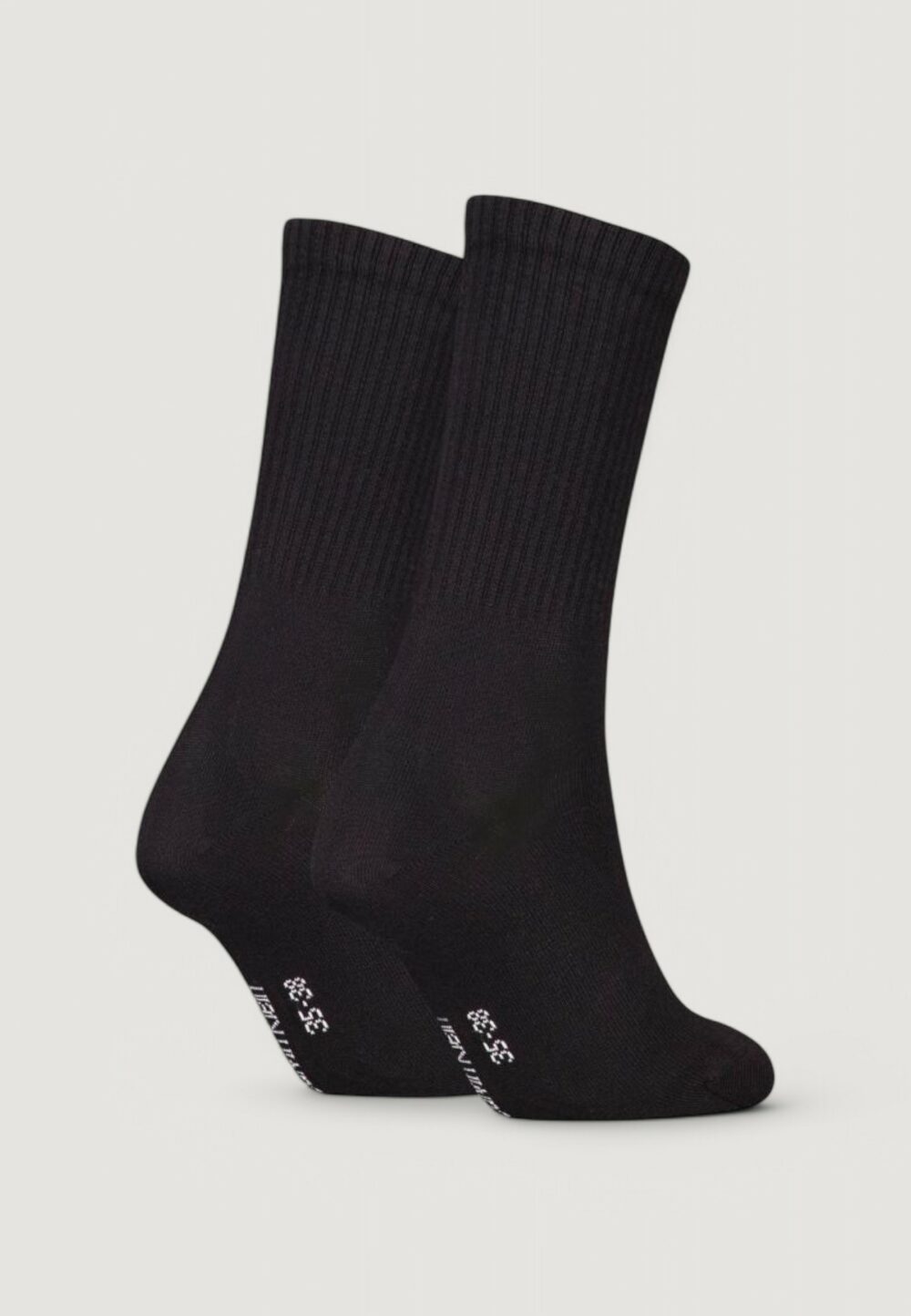 Calzini Calvin Klein Jeans CKJ WOMEN SOCK 2P MONOGRAM Nero - Foto 2