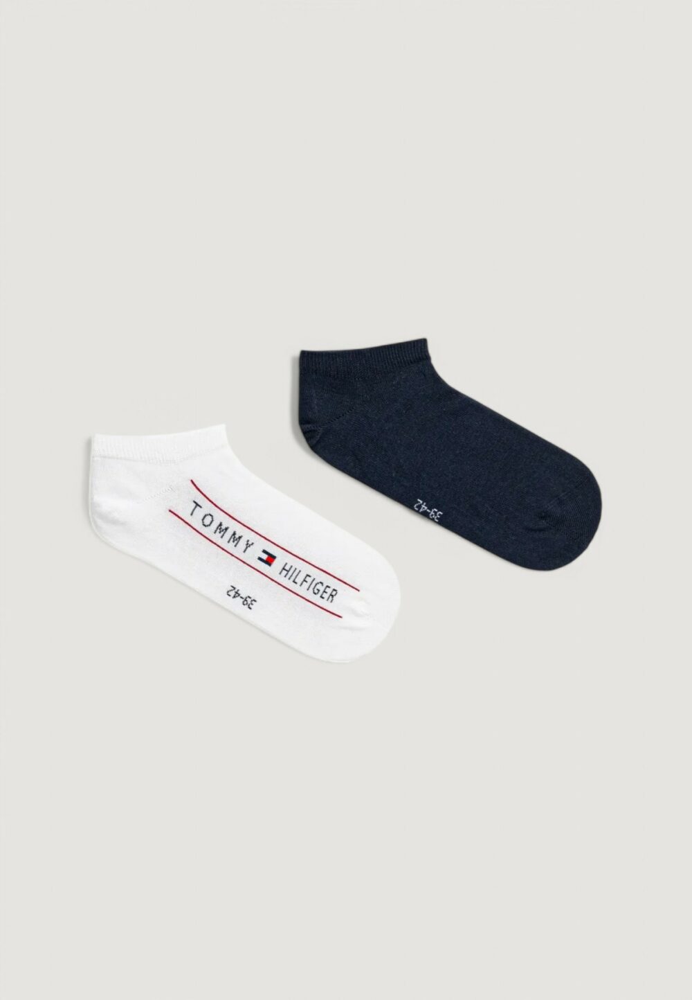 Calzini corti Tommy Hilfiger TH MEN SNEAKER 2P TH LOGO Bianco - Foto 2