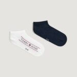 Calzini corti Tommy Hilfiger TH MEN SNEAKER 2P TH LOGO Bianco - Foto 2