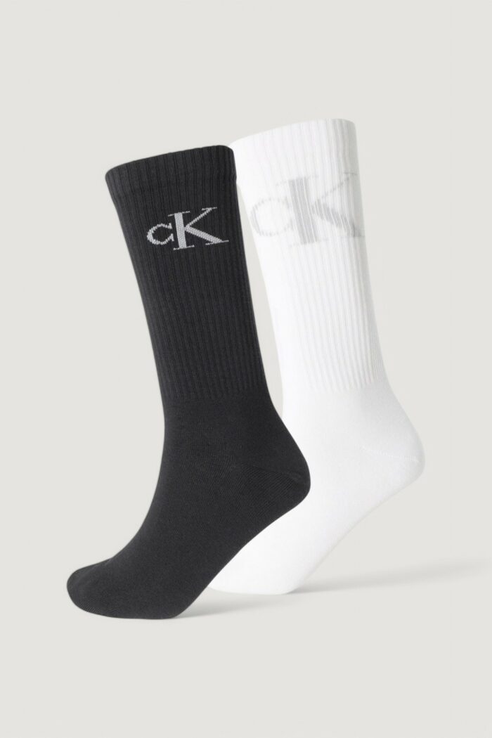 Calzini Lunghi Calvin Klein CKJ MEN SOCK 2P SHADOW RIB LOG Nero