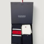 Calzini Lunghi Tommy Hilfiger TH MEN SOCK 3P GIFTBOX BOOTSOCK Blu - Foto 1