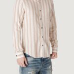 Camicia manica lunga Gianni Lupo  Beige - Foto 3