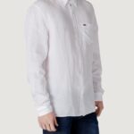 Camicia manica lunga LACOSTE  Bianco - Foto 3