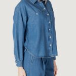 Camicia manica lunga ICHI IHARCHER SH Denim - Foto 3