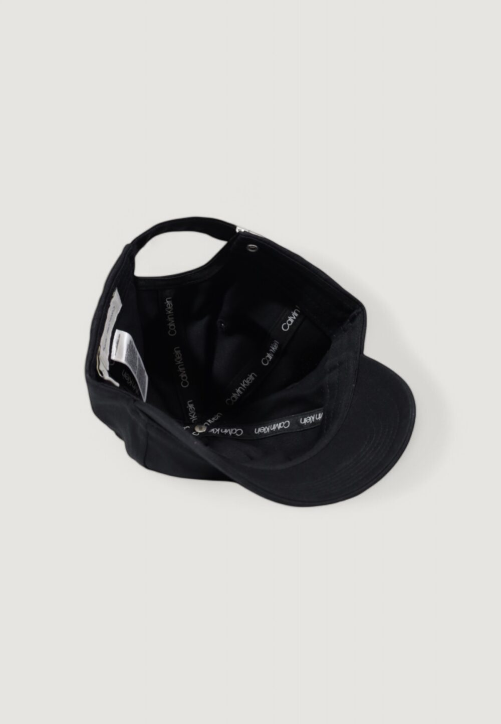 Cappello con visiera Calvin Klein PRINTED MONOLOGO CAP Nero - Foto 5